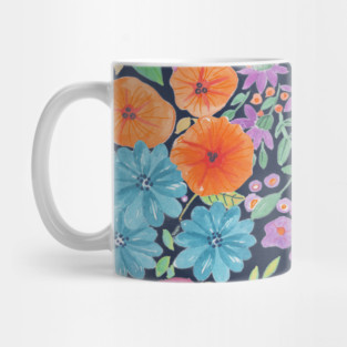 Floral watercolor pattern Mug