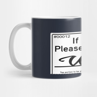 If found please return to WIFE... Mug