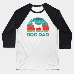 dog dad Baseball T-Shirt