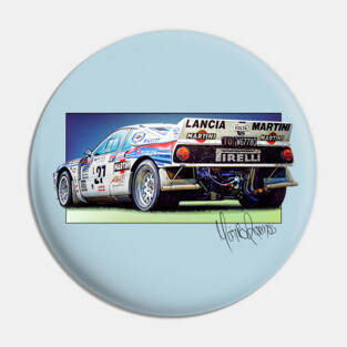 Lancia 037 Group B Pin