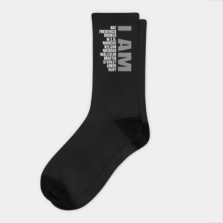 I Am A Strong Black Man Socks