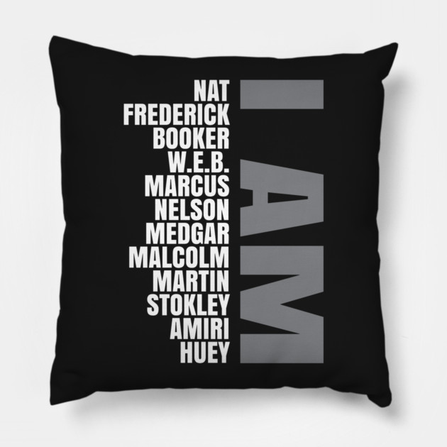 I Am A Strong Black Man Pillow by UrbanLifeApparel