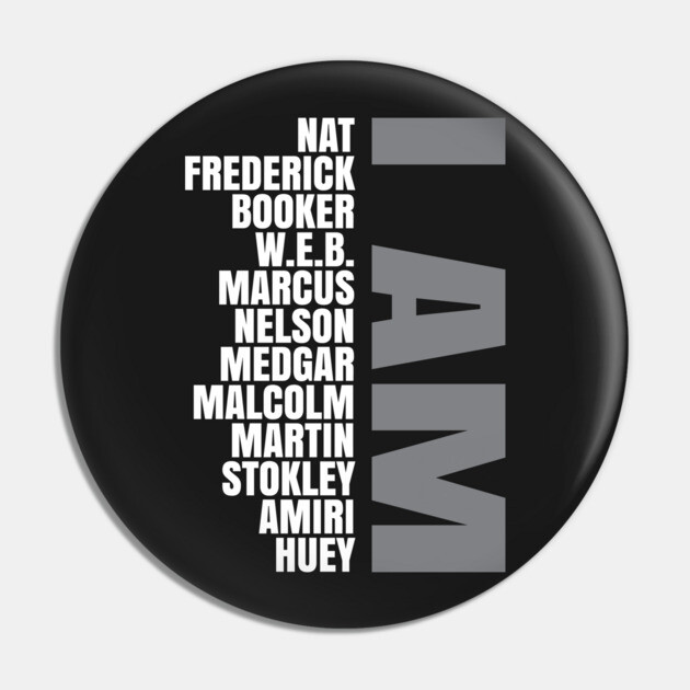 I Am A Strong Black Man Pin by UrbanLifeApparel