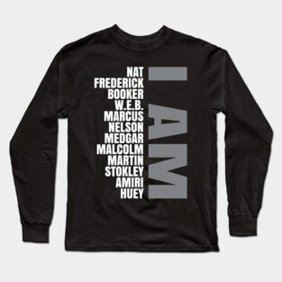 I Am A Strong Black Man Long Sleeve T-Shirt