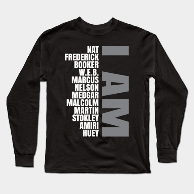 I Am A Strong Black Man Long Sleeve T-Shirt by UrbanLifeApparel
