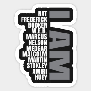 I Am A Strong Black Man Magnet