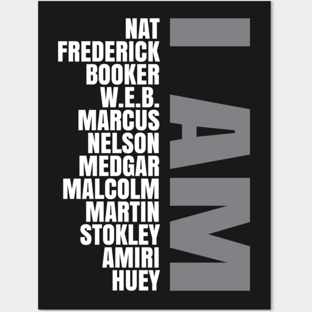 I Am A Strong Black Man Wall Art by UrbanLifeApparel