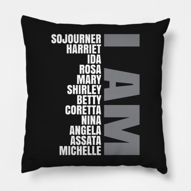I Am A Strong Black Woman Pillow by UrbanLifeApparel