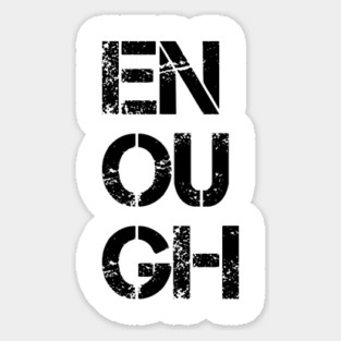 Enough | Black Lives Matter Magnet