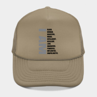 I AM | Black Woman Hat