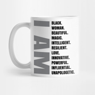 I AM | Black Woman Mug