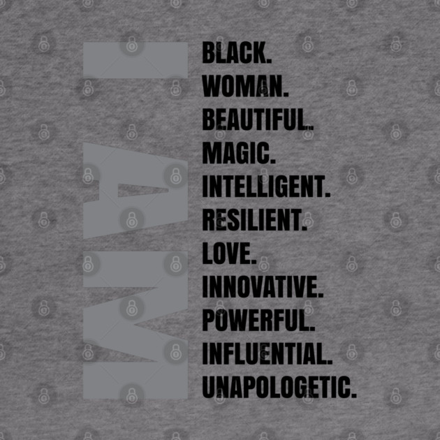 I AM | Black Woman by UrbanLifeApparel