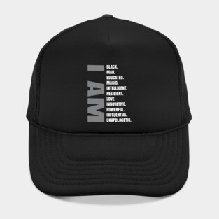 I Am | Black Man Hat