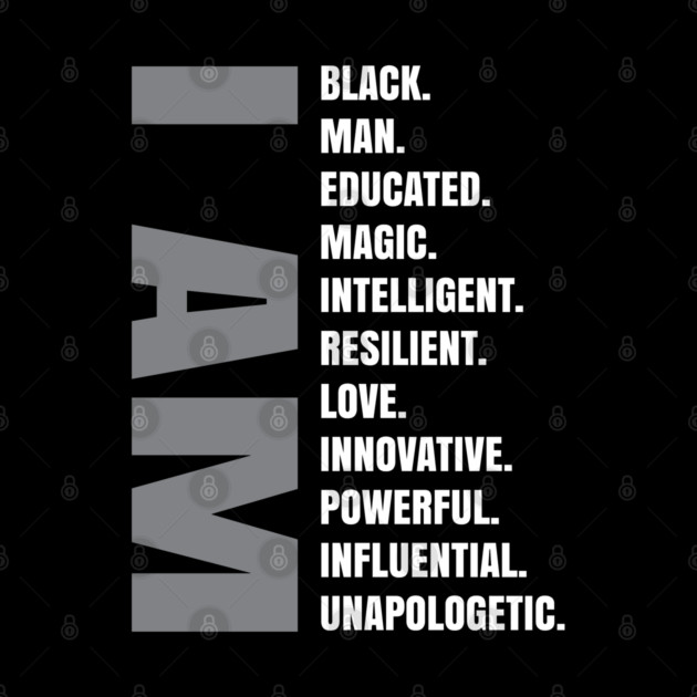 I Am | Black Man by UrbanLifeApparel