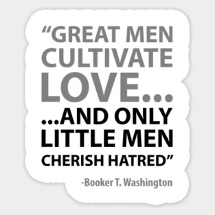 Booker T. Washington Quote Magnet