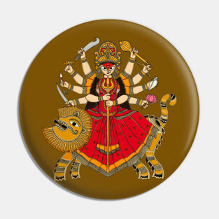 Goddess durga Pin