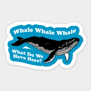 Whale Whale Whale What Do We Have Here Magnet