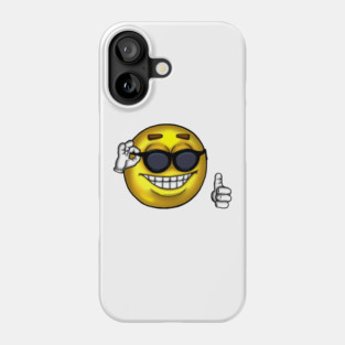 Sunglasses Thumbs Up Meme Phone Case