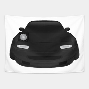 Miata black Tapestry