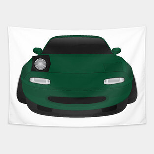 Miata racing green Tapestry