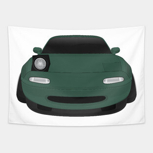 Miata green Tapestry