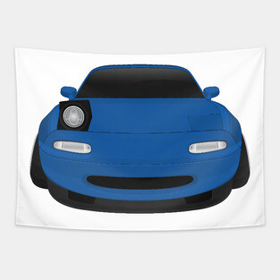 Miata blue Tapestry