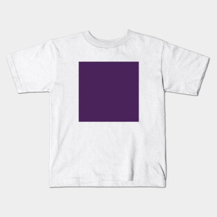 Solid Purple Color Kids T-Shirt