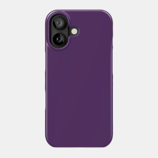 Solid Purple Color Phone Case
