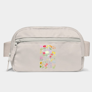 colorful botanical flowers collection 2020 Bag