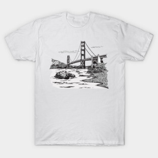 Golden Gate Bridge T-Shirt