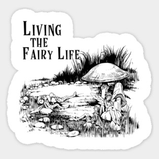 Fairy Life - The love of fairies Sticker