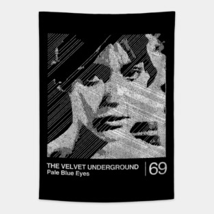 The Velvet Underground / Minimalist Graphic Artwork Design Tapestry