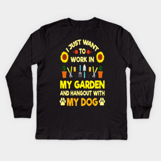 Gardening Kids Long Sleeve T-Shirt