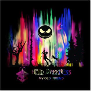 Hello Darkness My Old Friend v1 (Boy) Posters and Art