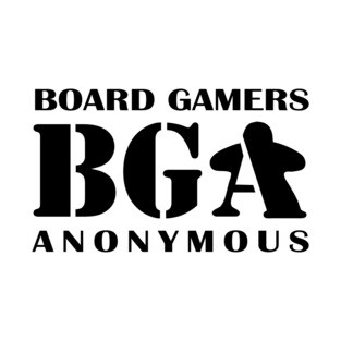 Official Black Board Gamers Anonymous T-Shirt