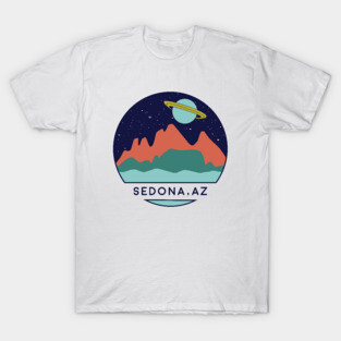Sedona Arizona Nature Space Design T-Shirt