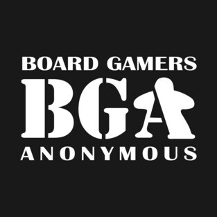 Official Board Gamers Anonymous White 2.0 T-Shirt