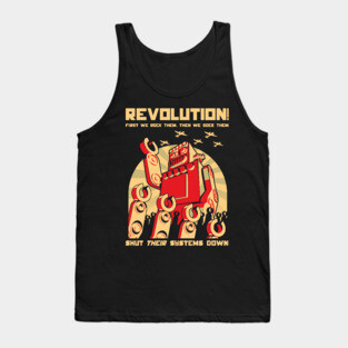 Robot Revolution Tank Top