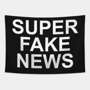 Super Fake News Tapestry