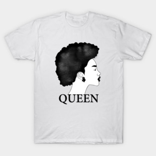 Afro Queen African Woman T-Shirt