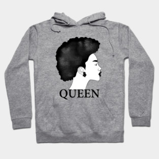 Afro Queen African Woman Hoodie