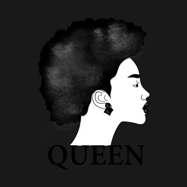 Afro Queen African Woman by logiamerch