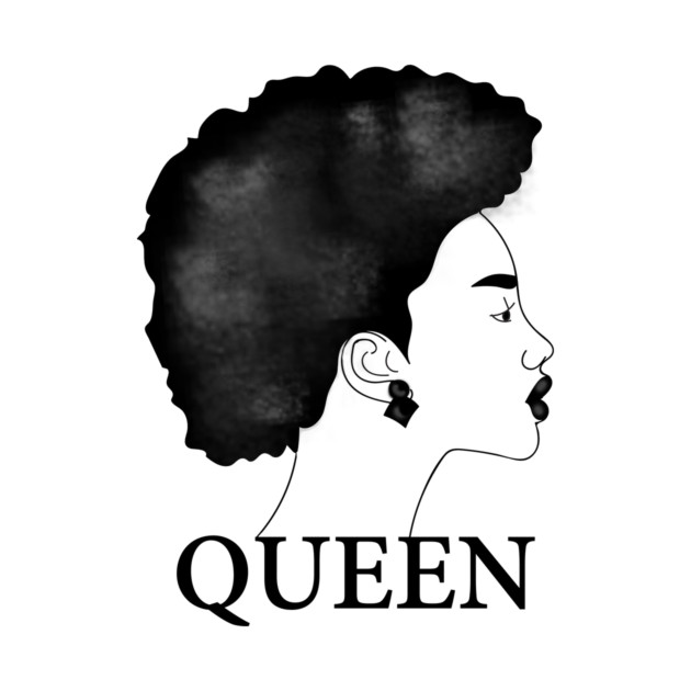 Afro Queen African Woman by logiamerch