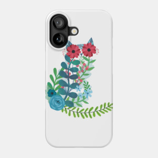 Flower cat 2 Phone Case