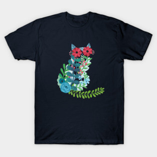Flower cat 2 T-Shirt