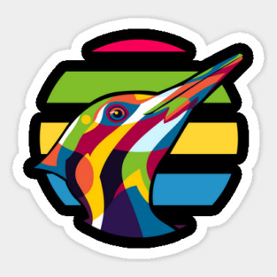 The Woodpecker Sticker