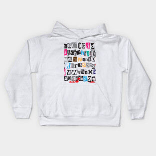 Alphabet Kids Hoodie