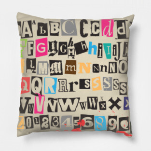 Alphabet Pillow