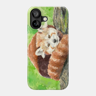 Red panda Phone Case