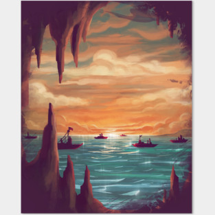 Sunset Posters and Art